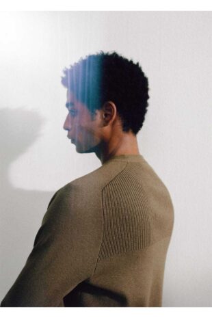 بافت منگو خاکی مردانه مانگو 67050643