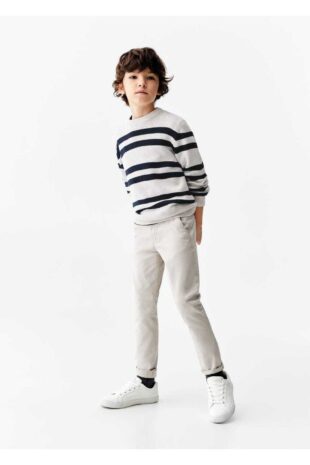 بافت منگو خاکستری پسرانه مانگو 67090672