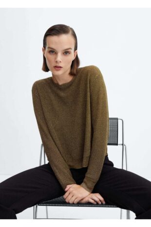 بافت منگو سبز زنانه مانگو 57039088