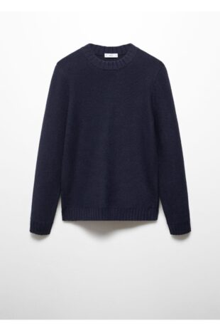 بافت منگو لاجورد مردانه مانگو 67010652