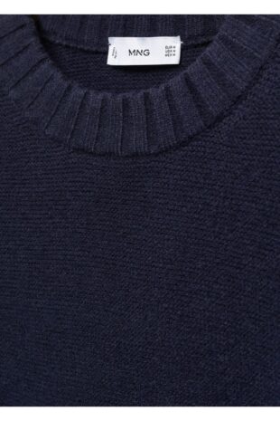 بافت منگو لاجورد مردانه مانگو 67010652