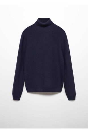 بافت منگو لاجورد مردانه مانگو 67010653