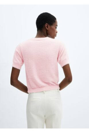 بافت منگو صورتی زنانه مانگو 57009095