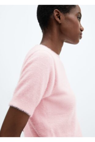 بافت منگو صورتی زنانه مانگو 57009095