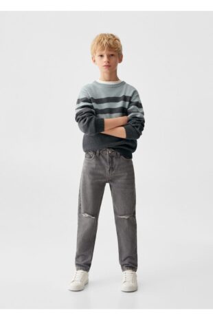 بافت منگو سیاه پسرانه مانگو 67000664