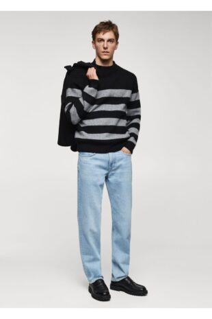 بافت منگو سیاه مردانه مانگو 67010647