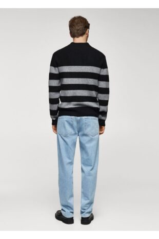 بافت منگو سیاه مردانه مانگو 67010647