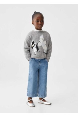 بافت منگو خاکستری پسرانه مانگو 57099110