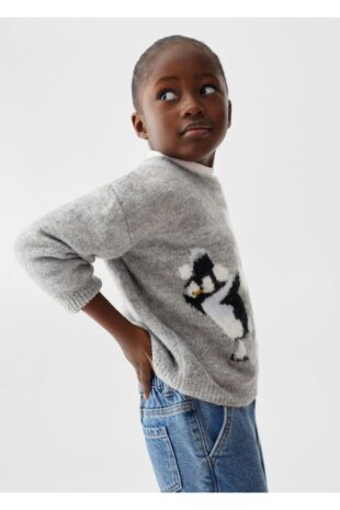 بافت منگو خاکستری پسرانه مانگو 57099110