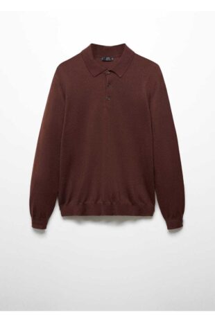 بافت منگو قرمز مردانه مانگو 67000659