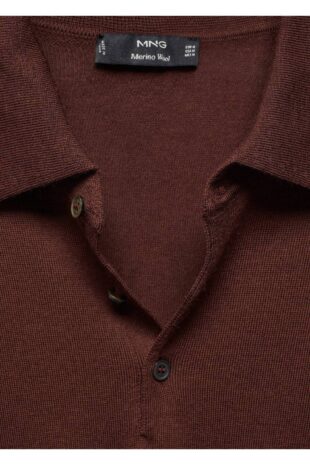 بافت منگو قرمز مردانه مانگو 67000659