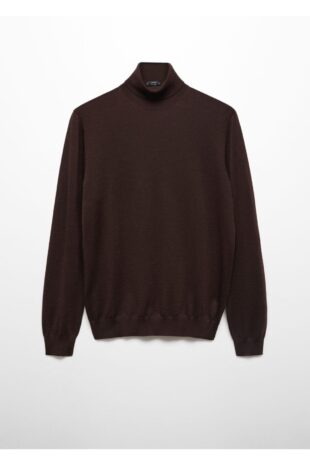 بافت منگو قهوه ای مردانه مانگو 67000660