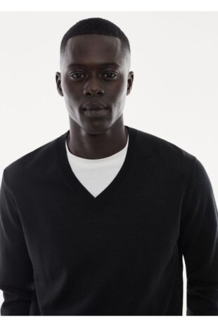 بافت منگو سیاه مردانه مانگو 67000661