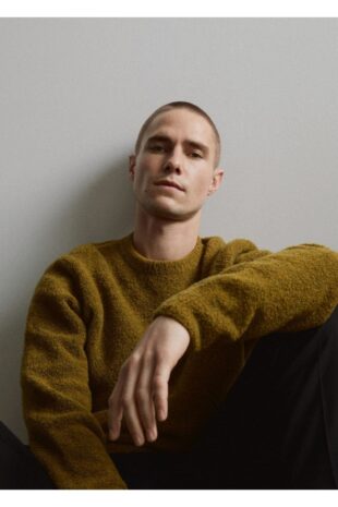 بافت منگو سبز مردانه مانگو 67010649