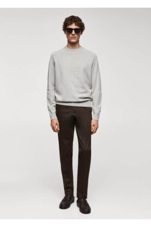 بافت منگو بژ مردانه مانگو 67010656