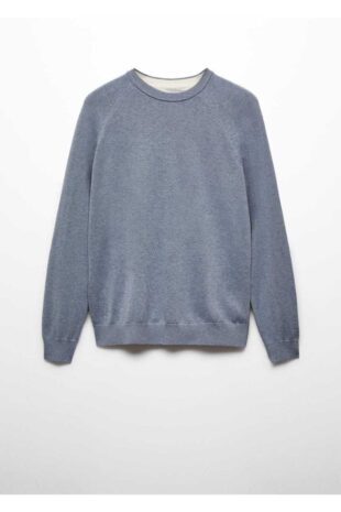 بافت منگو آبی مردانه مانگو 67010656