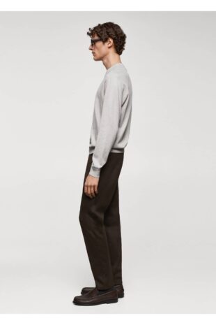 بافت منگو بژ مردانه مانگو 67010656