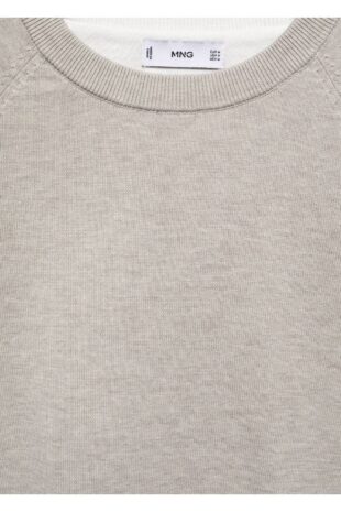 بافت منگو بژ مردانه مانگو 67010656