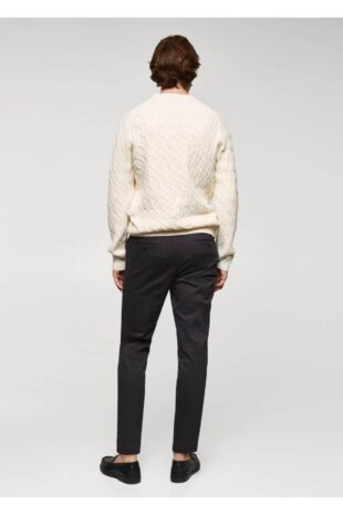 بافت منگو سفید مردانه مانگو 67020645