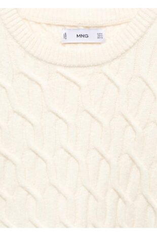 بافت منگو سفید مردانه مانگو 67020645