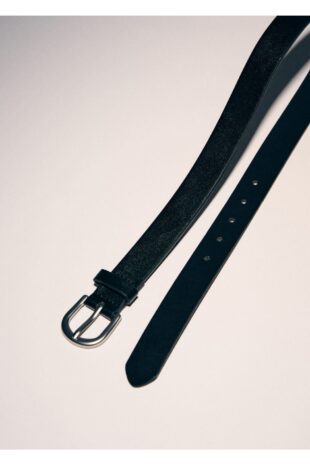 کمربند سیاه پسرانه مانگو 67030422