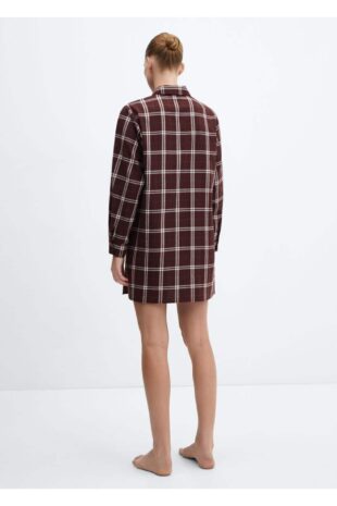 پیژامه قرمز فاق نرمال زنانه مانگو 57067743