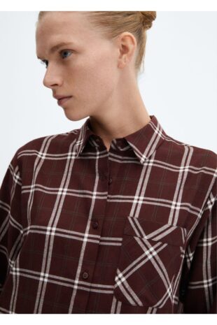 پیژامه قرمز فاق نرمال زنانه مانگو 57067743