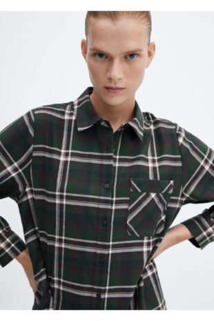 پیژامه قرمز فاق نرمال زنانه مانگو 57087742