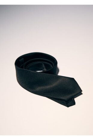 کراوات سیاه مردانه مانگو 67080627