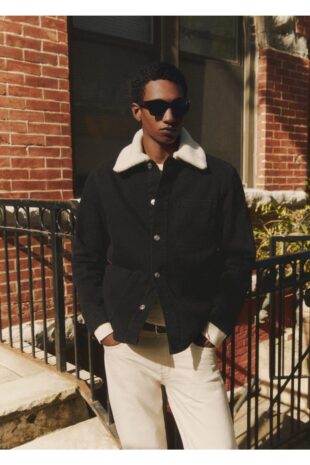 کت منگو سیاه مردانه مانگو 57037708