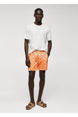 مایو منگو نارنجی مردانه مانگو 57063823