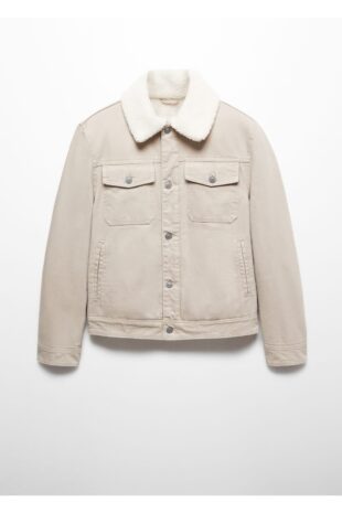 کت منگو بژ مردانه مانگو 67050270