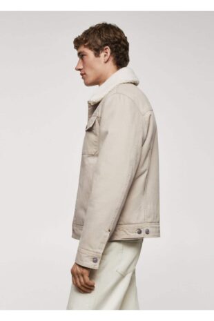 کت منگو بژ مردانه مانگو 67050270