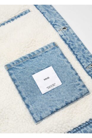 کت منگو آبی مردانه مانگو 67080623