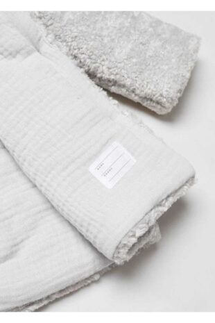 پالتو منگو خاکستری دخترانه مانگو 57029099