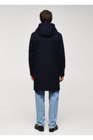 پالتو منگو لاجورد مردانه مانگو 57017711