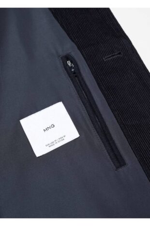 پالتو منگو لاجورد مردانه مانگو 57017711