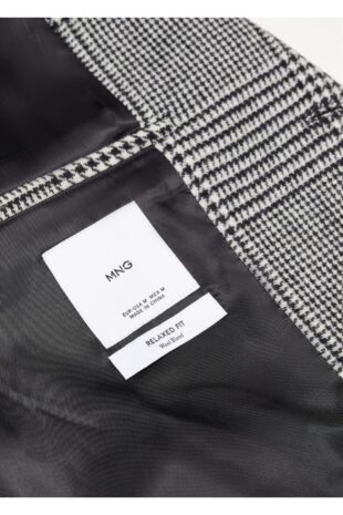 پالتو منگو سیاه مردانه مانگو 67010620