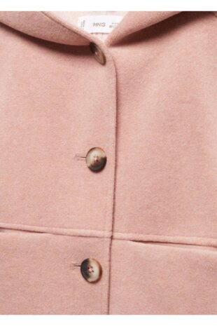 پالتو منگو صورتی دخترانه مانگو 57099097