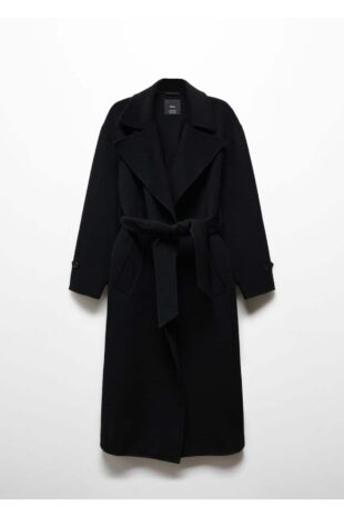 پالتو منگو سیاه زنانه مانگو 67030450