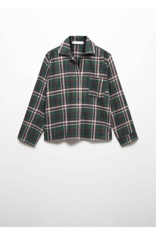 ست پیژامه قرمز فاق نرمال بلند زنانه مانگو 57097741