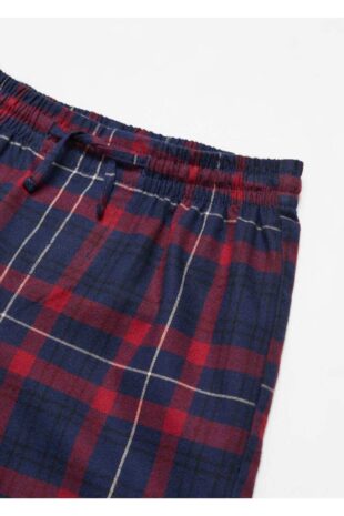 ست پیژامه قرمز فاق نرمال بلند پسرانه مانگو 57079090