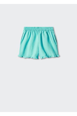 شلوارک منگو فیروزه فاق نرمال دخترانه مانگو 57040372