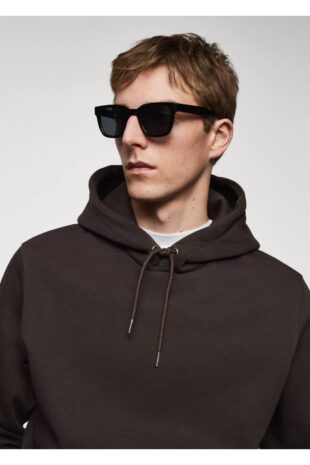 سویشرت منگو قهوه ای مردانه مانگو 67030650