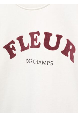 سویشرت منگو سفید دخترانه مانگو 67040653