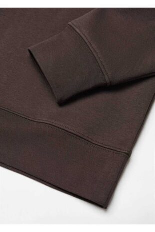 سویشرت منگو قهوه ای مردانه مانگو 67020649