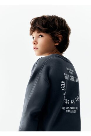 سویشرت منگو سبز پسرانه مانگو 67020663