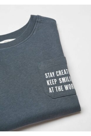 سویشرت منگو سبز پسرانه مانگو 67020663