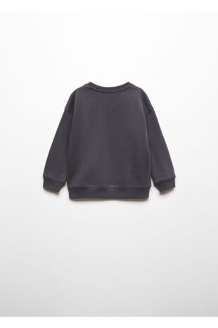 سویشرت منگو خاکستری پسرانه مانگو 67020664