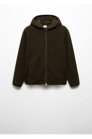 سویشرت منگو سبز مردانه مانگو 67040642